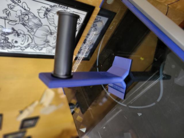 K1 / K1 Max - Spool Holder Base Remix 3D model thumbnail