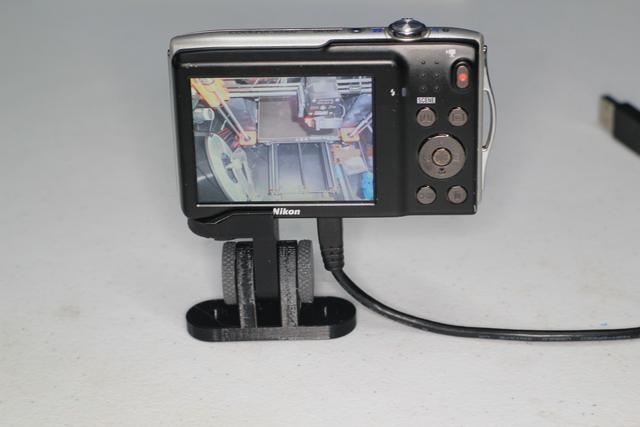 Coolpix S3300 mount. 3D model thumbnail
