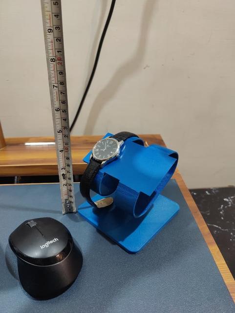 Watch Stand for 2 Watches 3D model thumbnail
