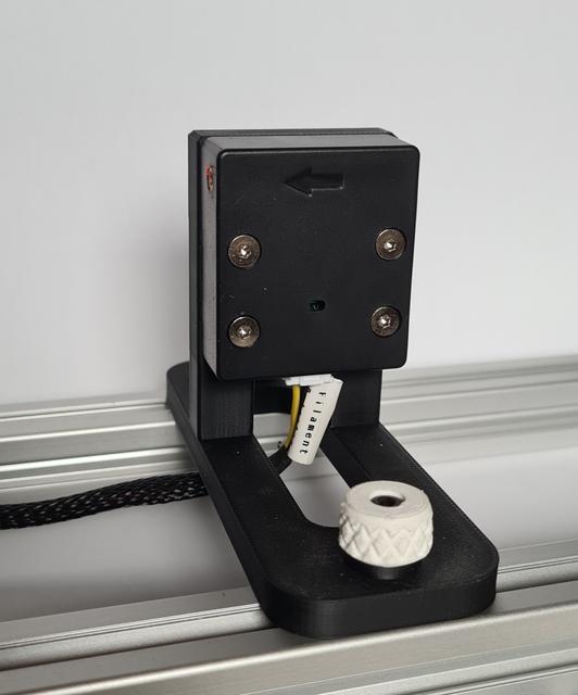 Creality filament sensor holder 3D model thumbnail