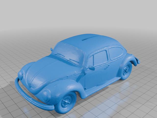 VW Kaplumbaga Kumbarasi 3D model thumbnail