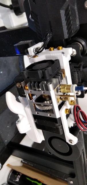Mega's Biqu Hurakan Printhead Upgrade Mod - H2 V2S Lite Mod v1 3D model thumbnail