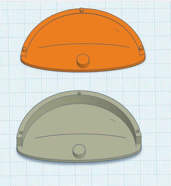 Dishwasher Status Sign Remix 3D model thumbnail