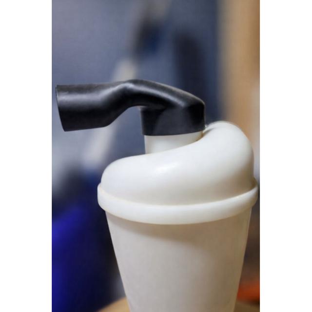 Cyclone Dust Collector Adapter, FxF, low profile 3D model thumbnail