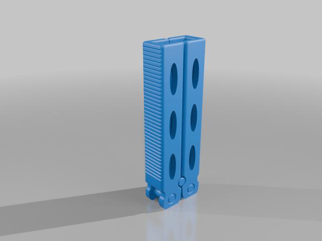 butterfly eating tools 3D model thumbnail