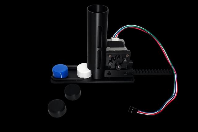 Fischertechnik Parts Dispenser with NEMA 17 Motor 3D model thumbnail