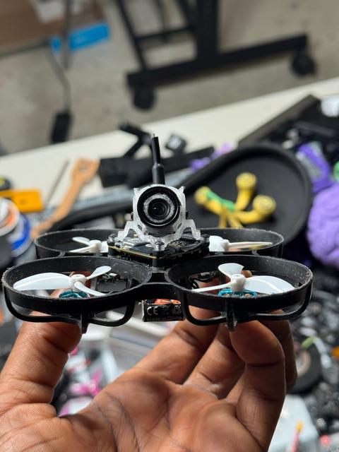 DJI o4 Lite Canopy Remix Remix  (Flywoo ND Filter) 3D model thumbnail