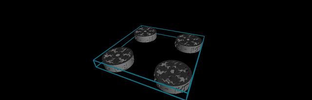 Robowrangler Planetary Gear spinner 3D model thumbnail