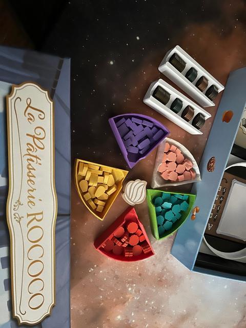 La Patisserie Rococo Boardgame insert 3D model thumbnail
