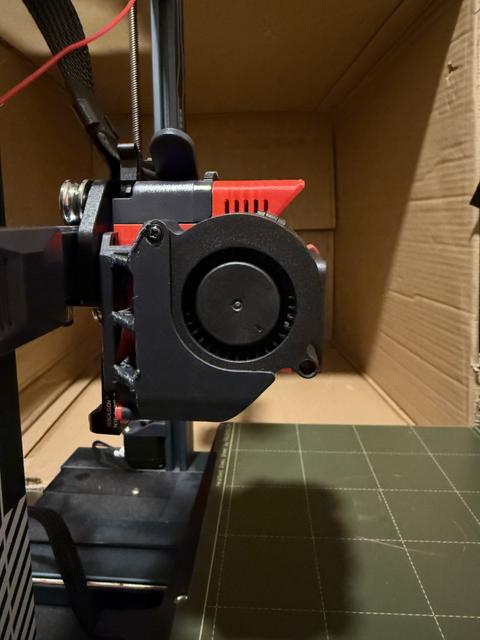 Upgraded hotend fan duct for Neptune 4 pro 3D model thumbnail