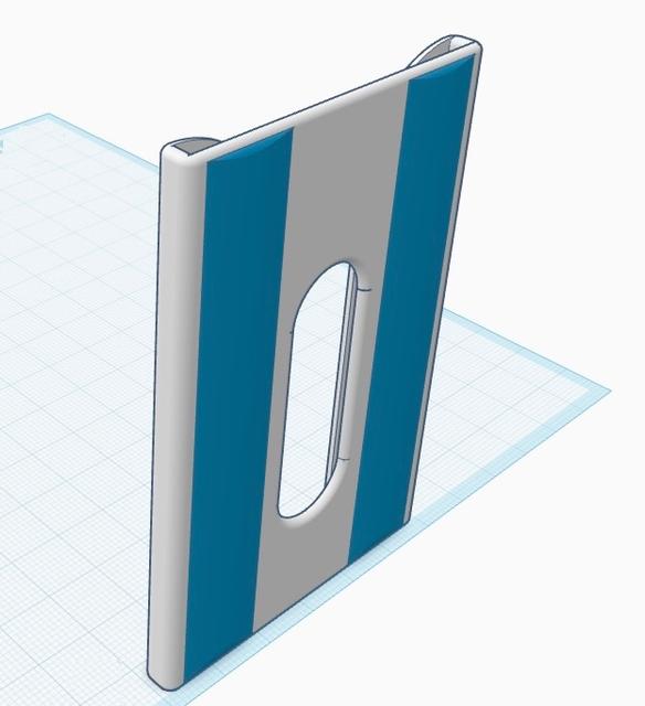 Dumb Wallet 3-card stronger with easy slide out 3D model thumbnail