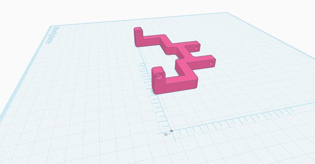 BTT Pad 7 Holder 3D model thumbnail