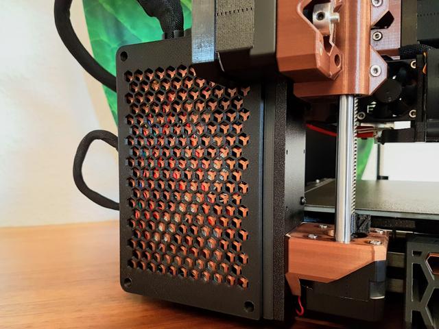 Additional Grille For YZ Case By Carter 3D model thumbnail