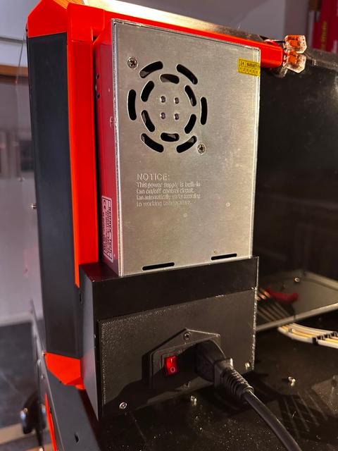 Customized casing for RedRex power supply 3D model thumbnail