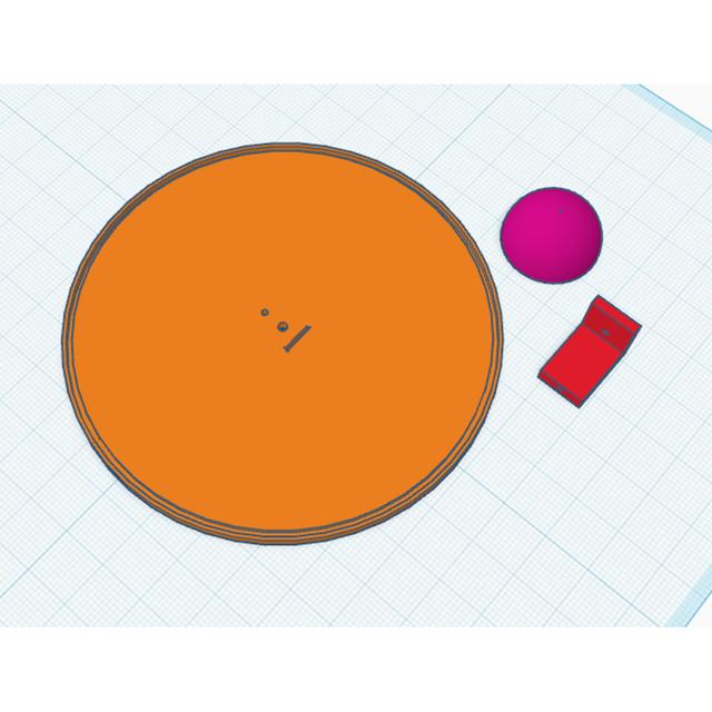 LEXON MINA Bottom Repair (3D Printed Replacement Part) 3D model thumbnail