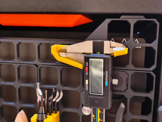 Caliper Mount holder for openGrid 3D model thumbnail