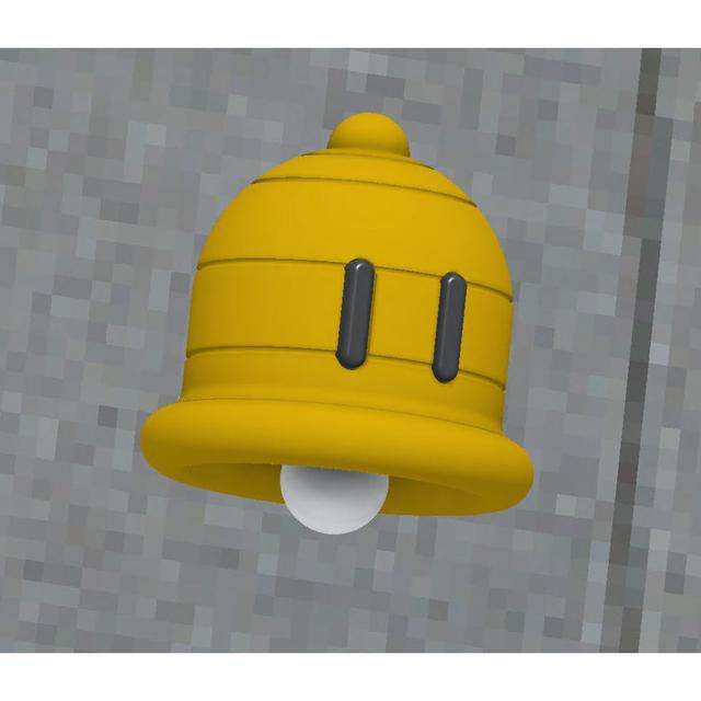 Super Mario Cat Bell 3D model thumbnail