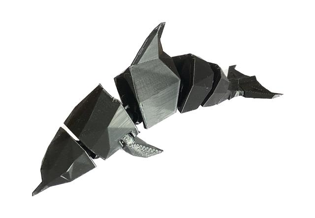 Stealth Articulated Dolphin 3D model thumbnail