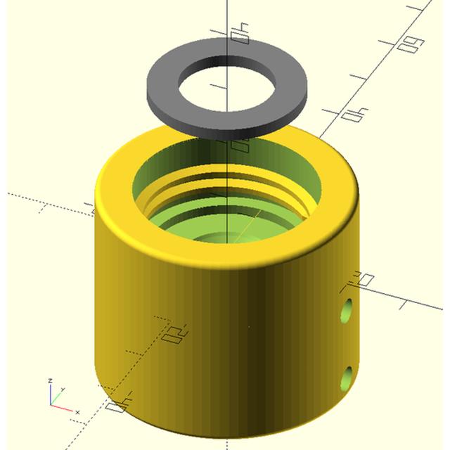 Venturi Pipe For Physics Demonstration 3D model thumbnail