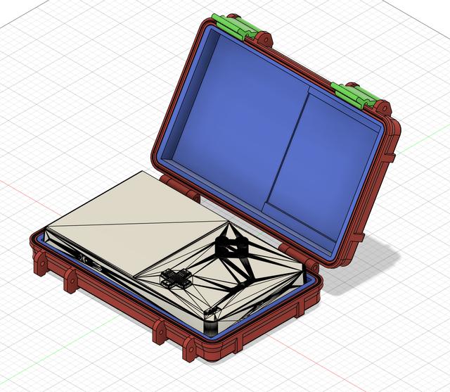 Analogue Pocket - Rugged box 3D model thumbnail