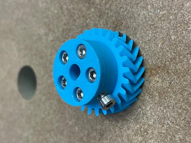 Motor Gear 25 Remixed 3D model thumbnail