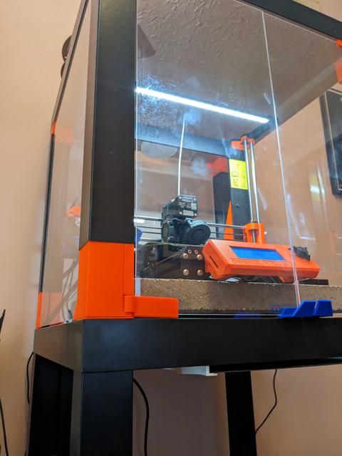 Prusa Lack Enclosure Extended Bottom Corners 3D model thumbnail