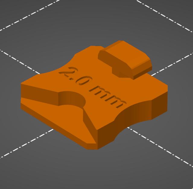 Super PINDA Height Adjustment Tool 3D model thumbnail