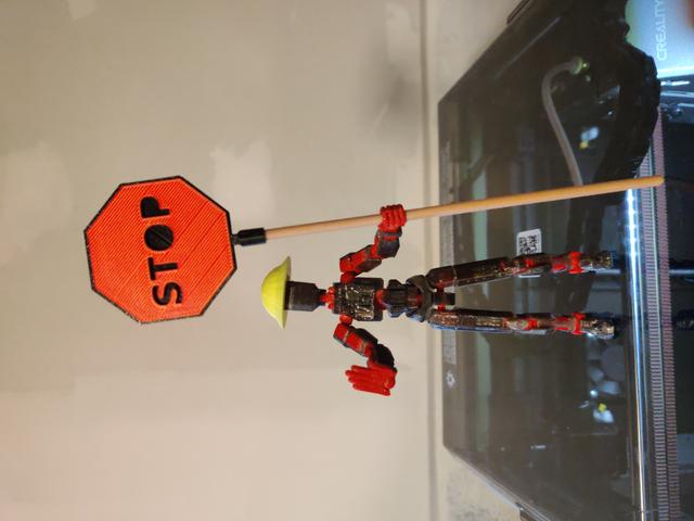 Lucky 13 Flagger 3D model thumbnail