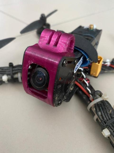 GEPRC GEP-AX6 Airbus GoPro Mount 3D model thumbnail