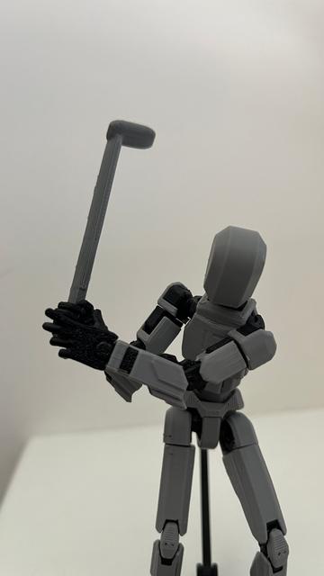 Golf Club for Dummy 13 3D model thumbnail