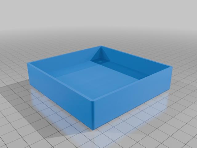 motor kapje met rubber inleg 3D model thumbnail