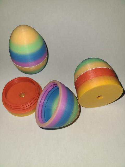 Easter Egg Remix with Sanding attachment 3D model thumbnail