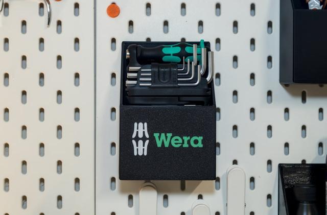 Wera Tool Check Modular Ikea Skadis Halterung 3D model thumbnail