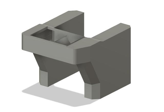 Ender 3 NG 4020 Fan Mod 3D model thumbnail