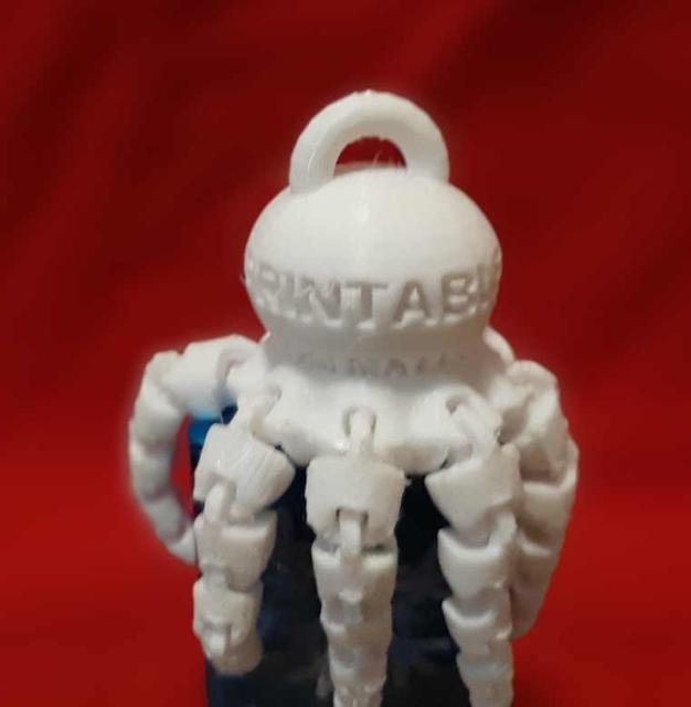 Named Cute Octopus 3D model thumbnail