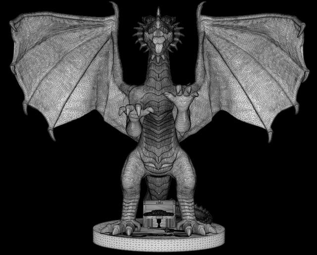 Red Dragon Mini 3D model thumbnail