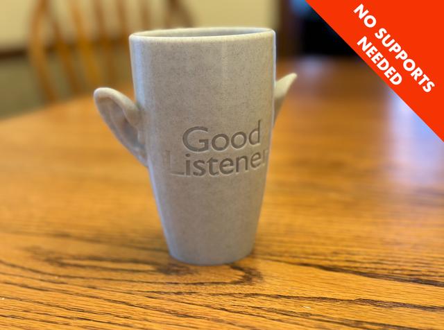 Good Listener Gift Cup 3D model thumbnail