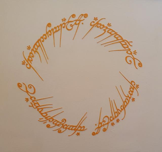 One Ring Inscription 3D model thumbnail