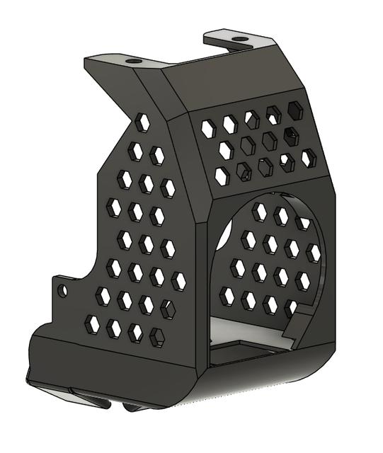 K1 toolhead cover 3D model thumbnail