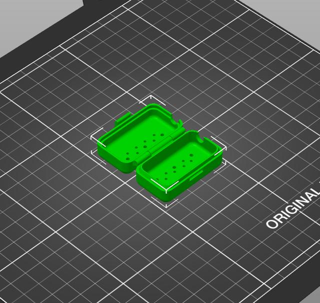 Toothbrush case for Larger Handle 3D model thumbnail