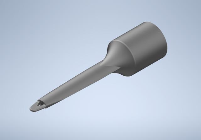 Vacuum cleaner adapter for zip-lock seal vacuum bag 3D model thumbnail