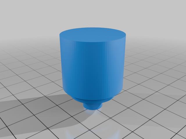 Custom pottery stamp - 9 Lives 3D model thumbnail