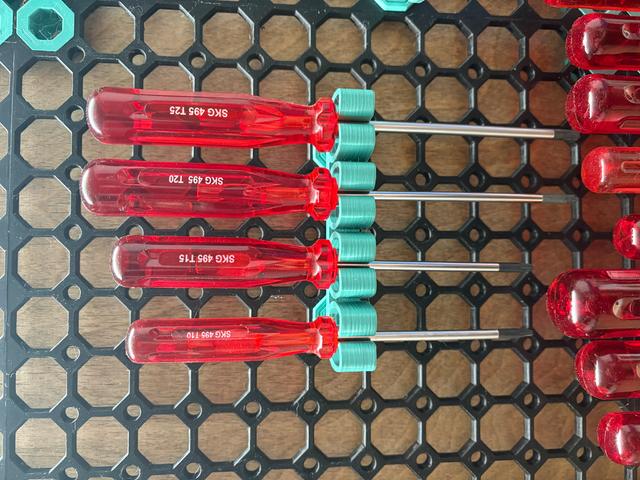 Screwdriver Holder Multiboard 3D model thumbnail
