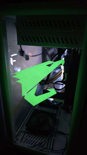 Aorus Logo 3D model thumbnail