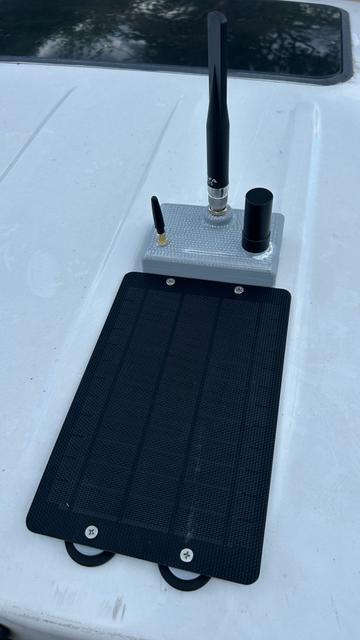Mesh Car Node w/ XL Battery and External Antennas 3D model thumbnail