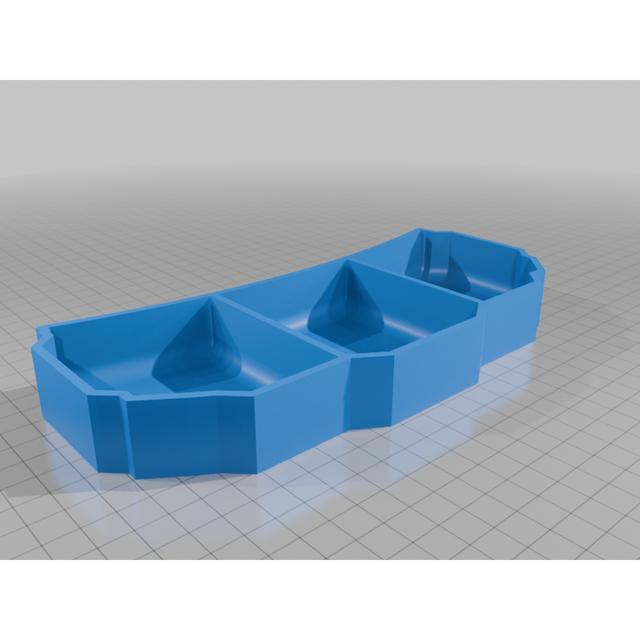 Cysmic Csymograph shaped Tray 3D model thumbnail