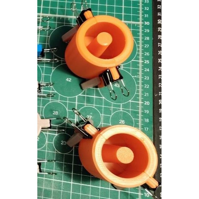 Single molds for silicone stoppers 3D model thumbnail