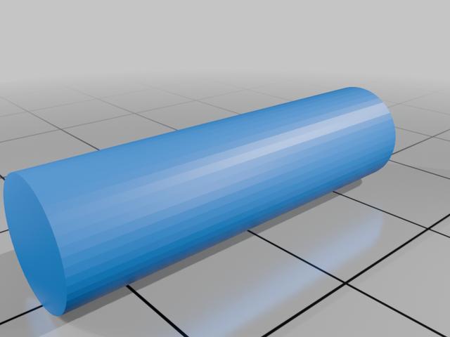 Cheapie Rollers 3D model thumbnail