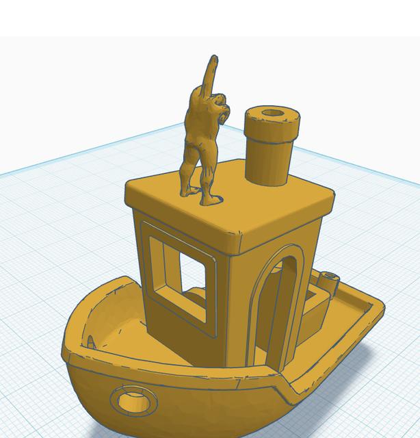 FU BENCHY 3D model thumbnail