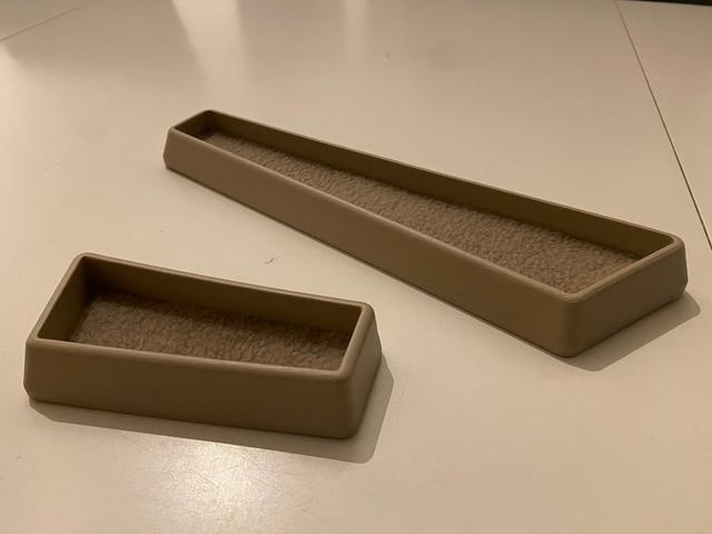 Pencil holder and coin holder (pennfack myntfack) Volvo 740 940 3D model thumbnail